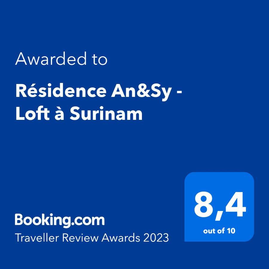 Residence An&Sy - Loft A Surinam Eksteriør billede
